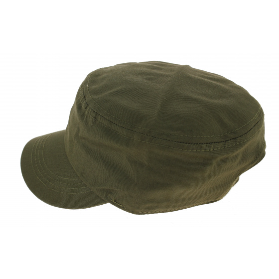 Army Kids Cotton Olive Cap - Result Headwear
