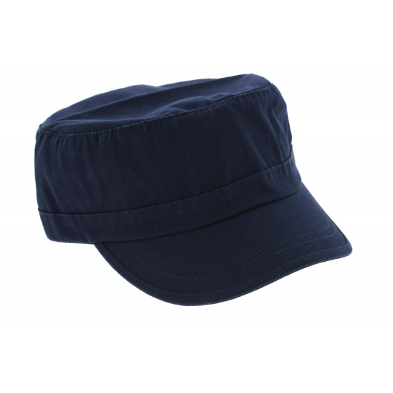 Blue Cotton Army Cap - BeechField