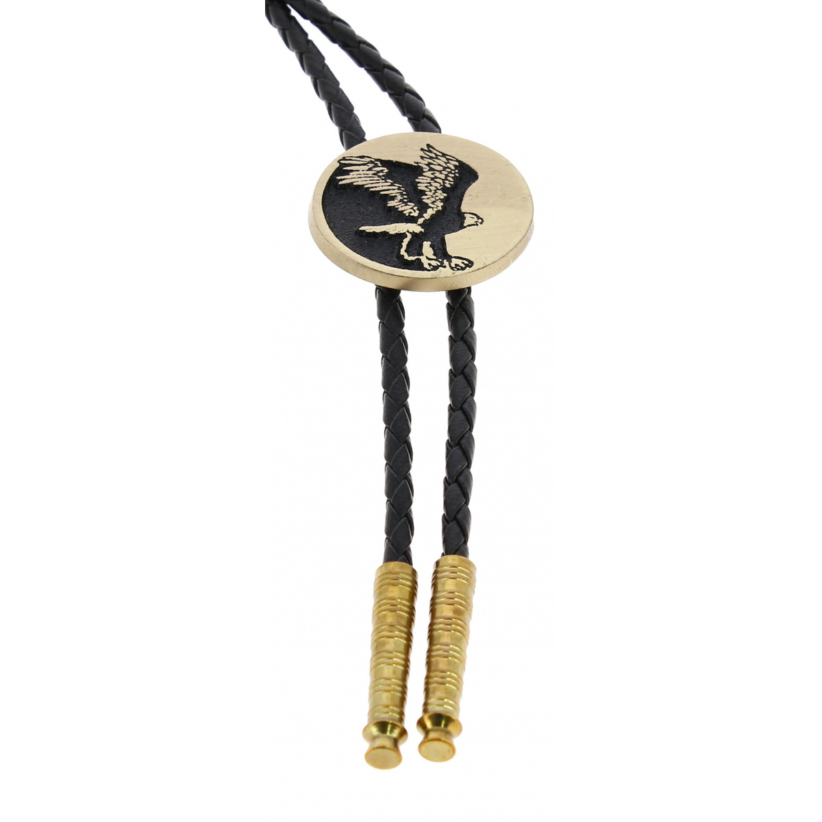 Bolo Tie Golden Eagle Reference : 1526 | Chapellerie Traclet