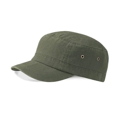 Casquette Army Abrams Chevronnée Kaki - Beechfield Reference : 6989 | Chapellerie Traclet