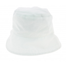 White Cotton Children's Bucket Hat - Traclet