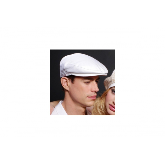 Casquette Enfant Edimbourg Plate Blanche