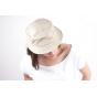 Forever beige cotton bucket hat - Atlantis
