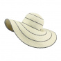 XXL Chia Straw Paper Wide-Brimmed Hat - Barts