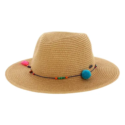 Magnolia traveler hat with navy trim - Barts Reference: 7037 | Traclet Hat Shop
