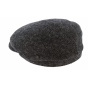 Anthracite Wool Driver Flat Cap - Stetson