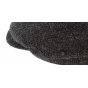 Anthracite Wool Driver Flat Cap - Stetson