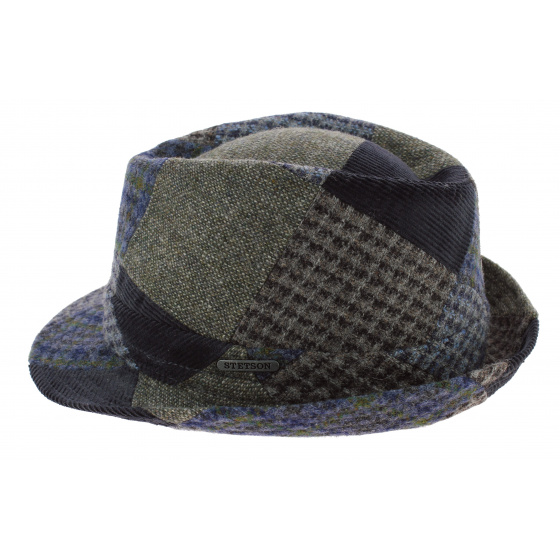 Boston Trilby Patchwork Wool Hat - Stetson