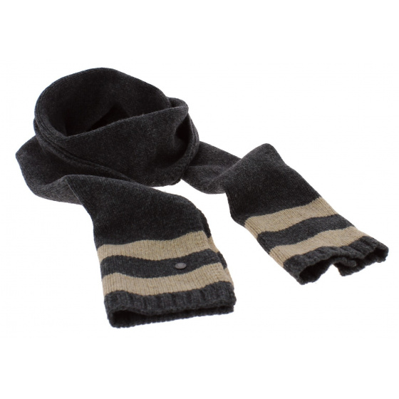 Stetson Rollin Wool Two-Tone Scarf