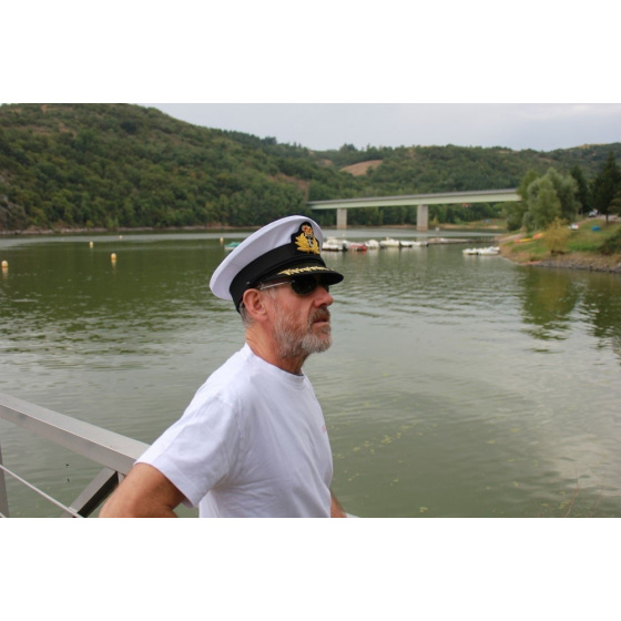 Casquette Capitaine Blanc - Traclet