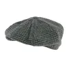 Casquette Irlandaise Wexford Laine Gris - Hanna Hats Reference : 7099 | Chapellerie Traclet