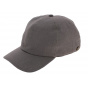 Ruth Gray Linen Baseball Cap
