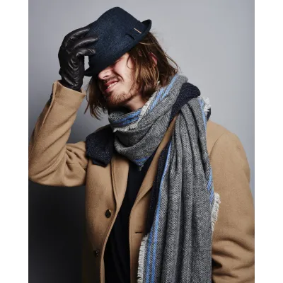 Anthracite Wool Player Peter Hat - Barts Reference: 7111 | Traclet Hat Shop