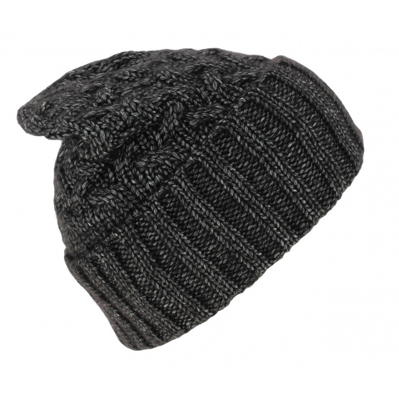 Long Ural Beanie Acrylic & Nylon Anthracite - Barts 
