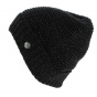 Candice Short Black Acrylic Beanie - Barts