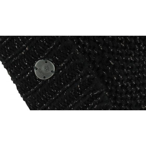 Bonnet Court Candice Acrylique Noir - Barts
