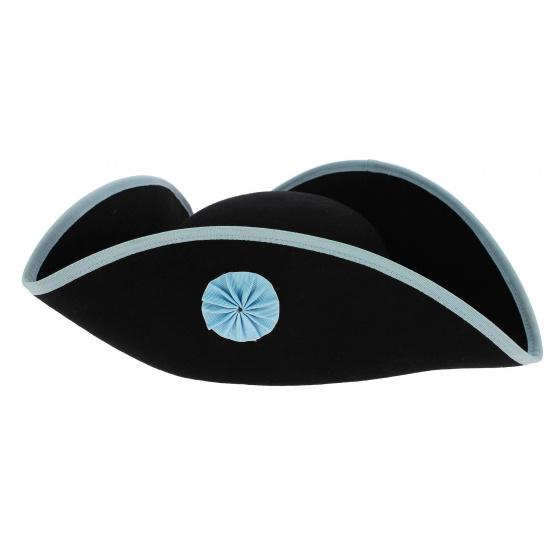 Freemason Tricorn Wool Felt Hat - Traclet