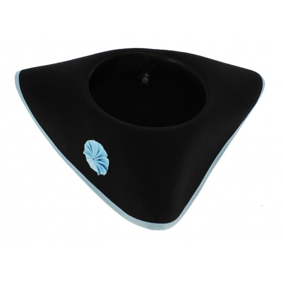 Freemason Tricorn Wool Felt Hat - Traclet