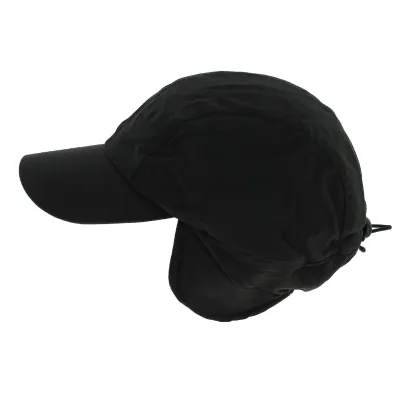 Casquette Baseball Active Cache-Oreilles Noir - Barts Reference : 7133 | Chapellerie Traclet
