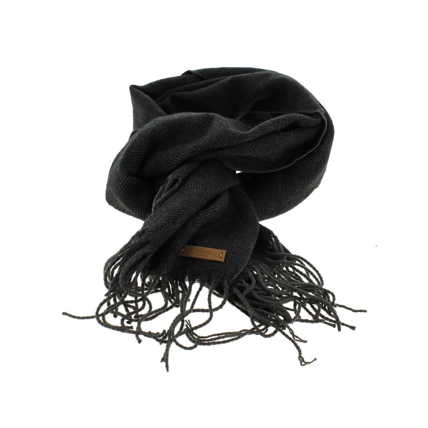 Black Soho Acrylic Scarf - Barts Reference: 7134 | Traclet Hat Shop