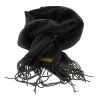 Black Soho Acrylic Scarf - Barts Reference: 7134 | Traclet Hat Shop
