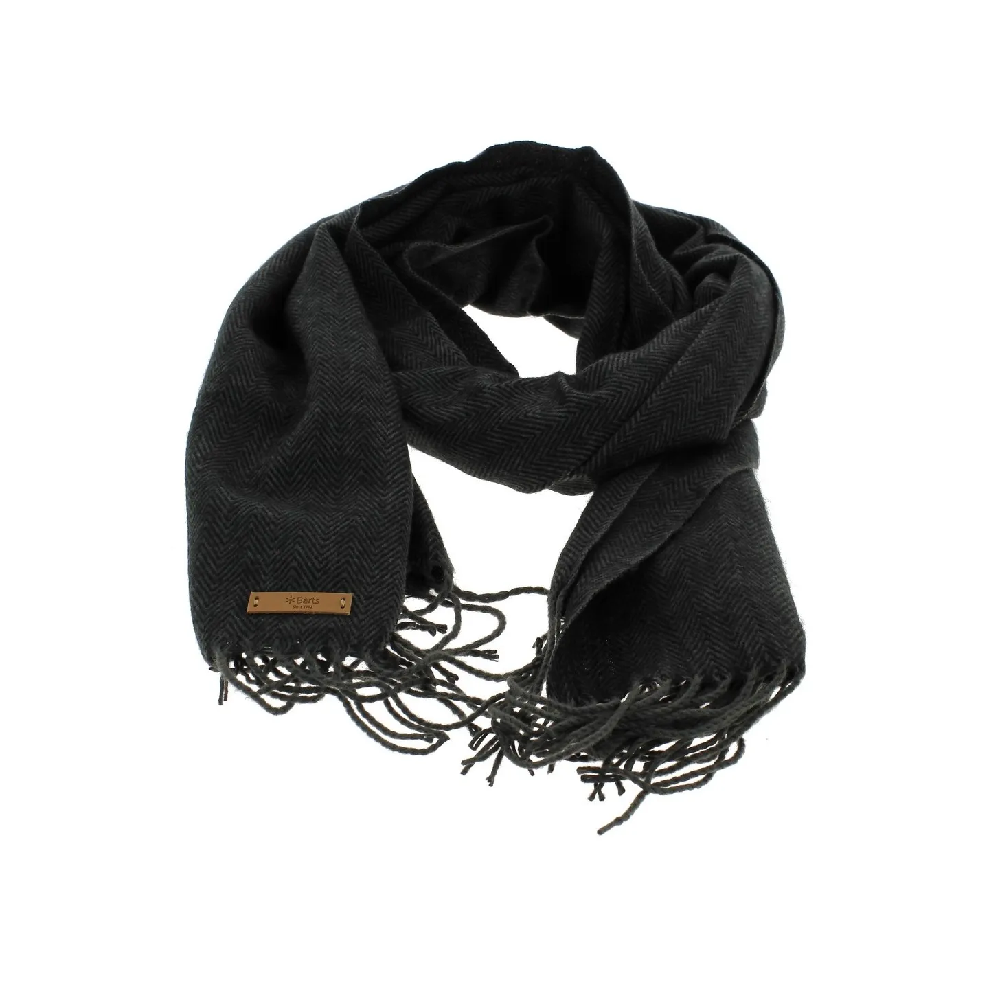 Black Soho Acrylic Scarf - Barts Reference: 7134 | Traclet Hat Shop
