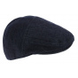 Flat Cap Denim Jean Coton Blue Stetson