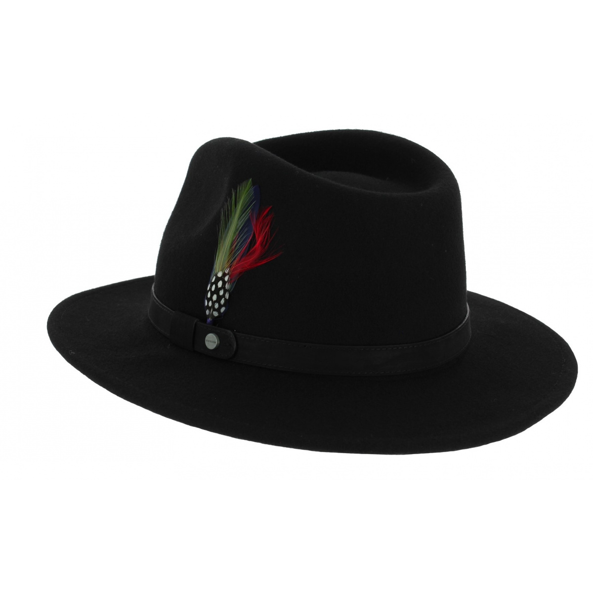 Chapeau De Cowboy Occidental À Bord Roulé Unisexe Collant Chapeau De Jazz %