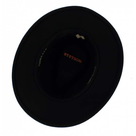 Chapeau Stetson Yutan Flexible Noir