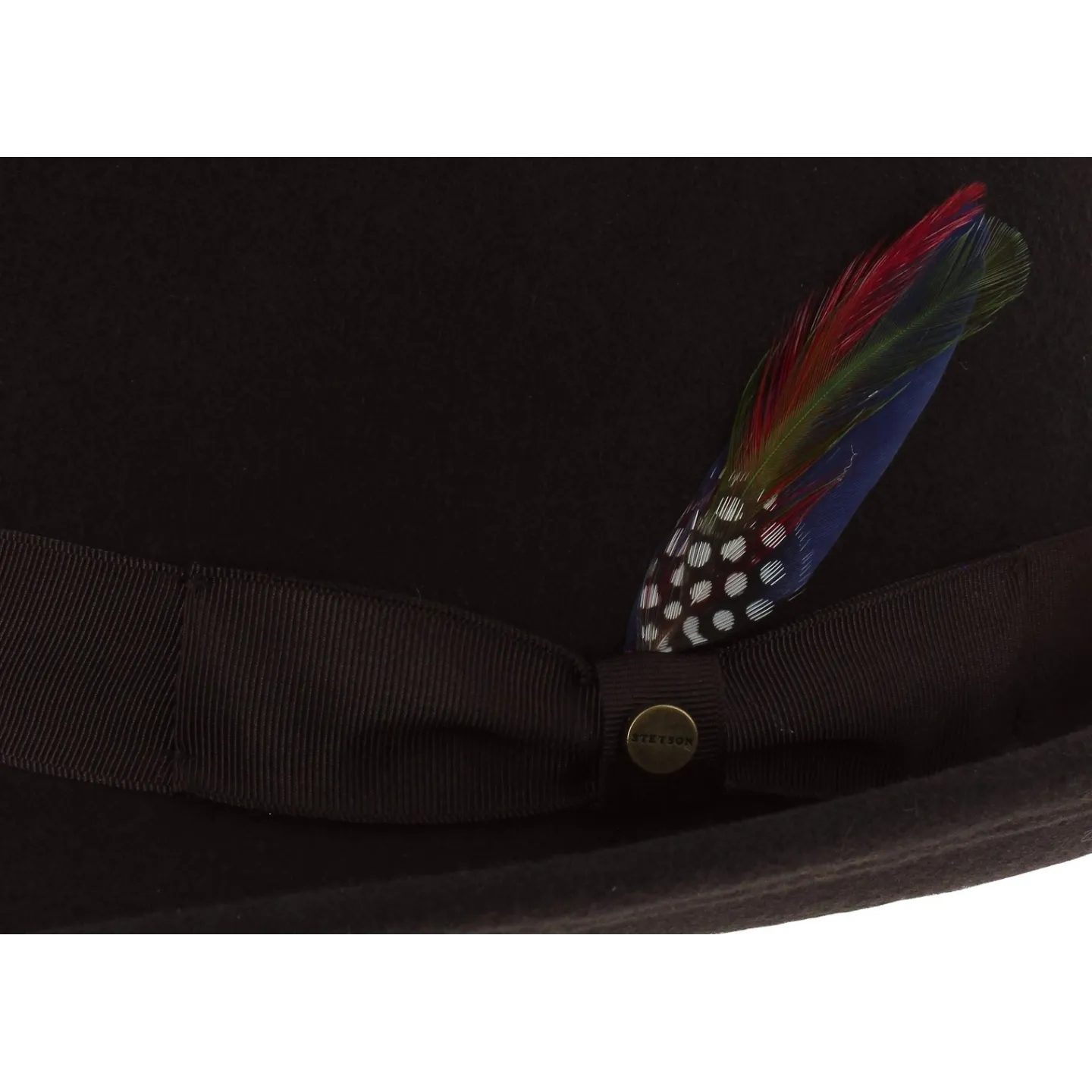 chapeau feutre elkader marron - Stetson Reference : 584 | Chapellerie Traclet