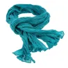 Chèche Torsade Bleu Turquoise Coton - Traclet Reference : 4621 | Chapellerie Traclet