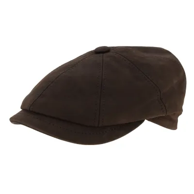 casquette cuir wayne - boutique casquette cuir Reference : 2934 | Chapellerie Traclet
