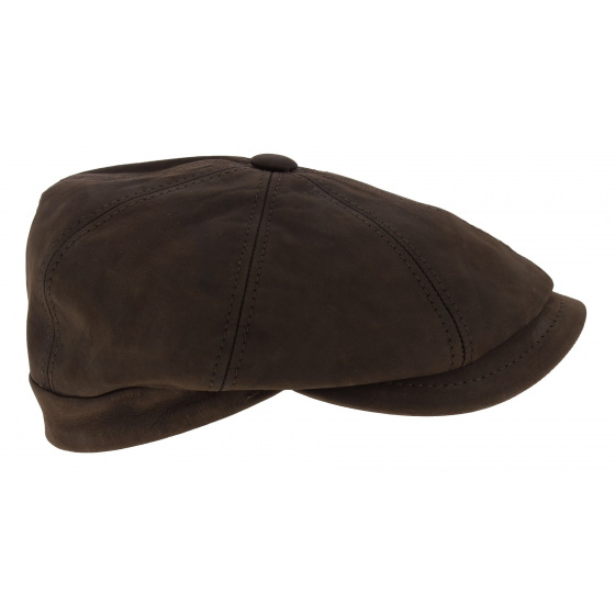 Wayne Leather Cap
