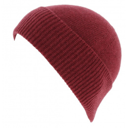 Raspberry Bolzano Cashmere Beanie - Traclet