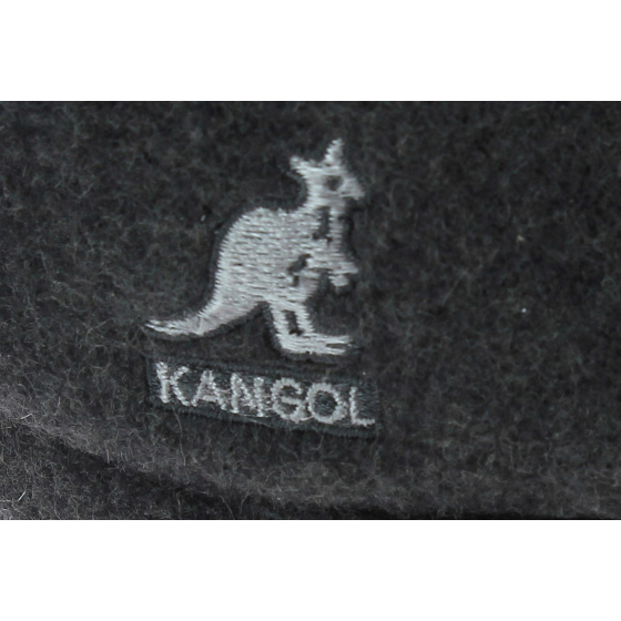 Kangol Newsboy Cap Anthracite - Wool Spitfire