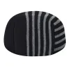 Duckbill Cap Marl Stripe 507 Black/Grey - Kangol Reference: 428 | Traclet Hat Shop