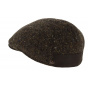 Tokio Domed Cap Brown Wool - Traclet by Marone