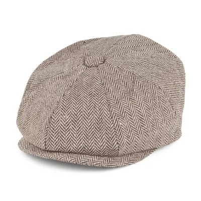 Children's Wildlife Arnold Cap Brown & Beige - Traclet - buy Parisian kid's cap - Traclet Hat Shop Reference: 294