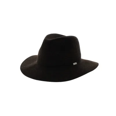 Chapeau baroudeur The Harmon Coal marron Reference : 5225 | Chapellerie Traclet