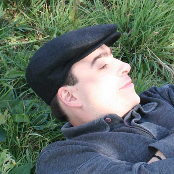 Casquette Kent Uni Marine