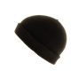 Classic brown cashmere beanie