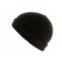 Classic brown cashmere hat 