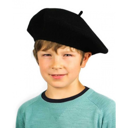 Béret enfant noir