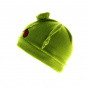 Funny hat green frog child 
