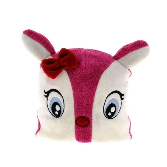 Pink rabbit fancy beanie