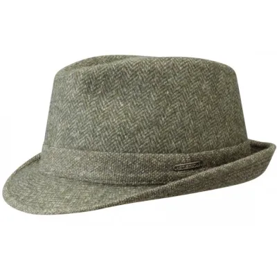 Chapeau trilby teton Stetson laine - Chapellerie Traclet Reference : 3850 | Chapellerie Traclet
