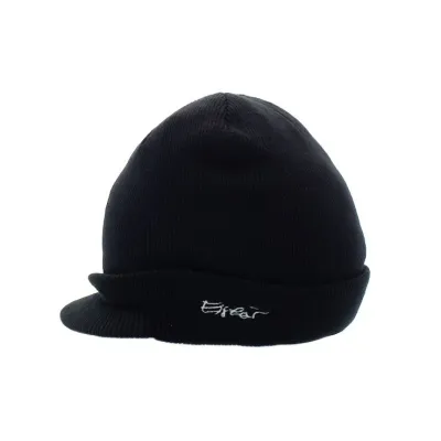 Black Otto Acrylic Beanie Cap - Eisbär Reference: 7224 | Chapellerie Traclet