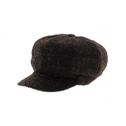 Brown fancy Leona cap