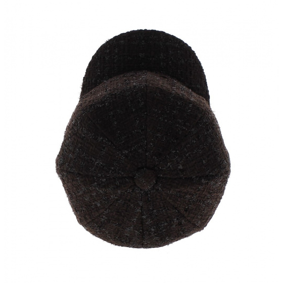 Brown fancy Leona cap Brown fancy Leona cap