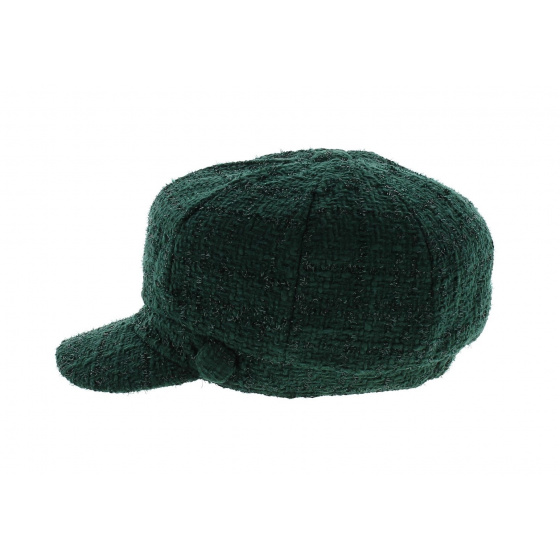 Casquette gavroche Merry verte  Casquette gavroche Merry verte